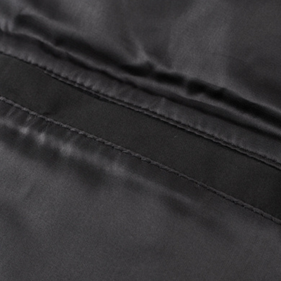 Military down vest black