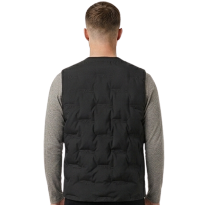 Military down vest black