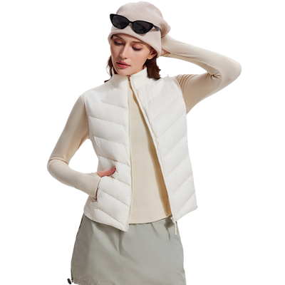 Outdoor down vest woman