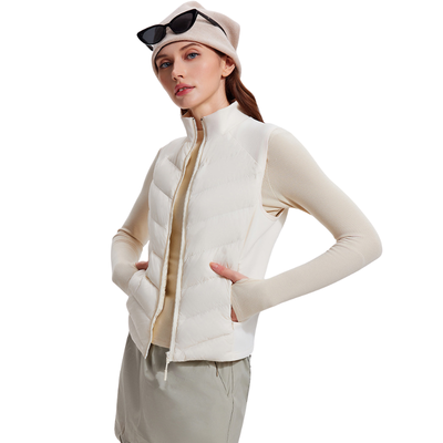 Outdoor down vest woman