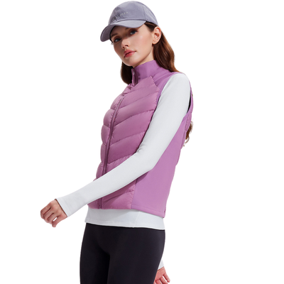 Outdoor down vest woman