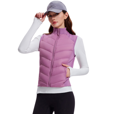 Outdoor down vest woman