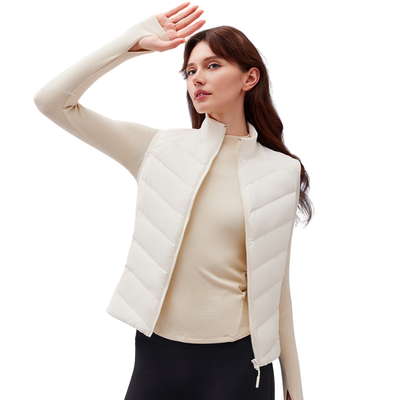 Outdoor down vest woman