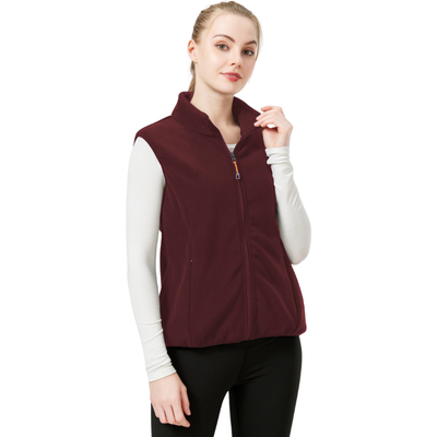 Fleece gilet womens hiking
