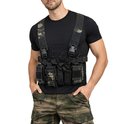 Lightweight molle chest rig