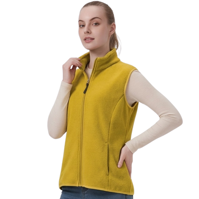 Fleece gilet womens hiking