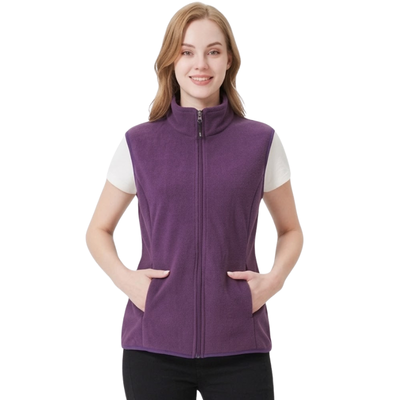 Fleece gilet womens hiking