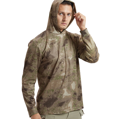 Camouflage sun hoodie