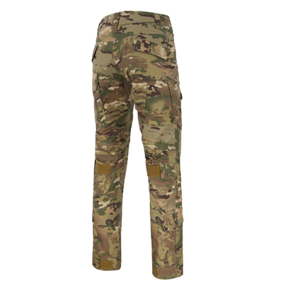Mens army cargo pants with knee pads