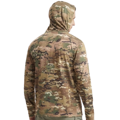 Camouflage sun hoodie