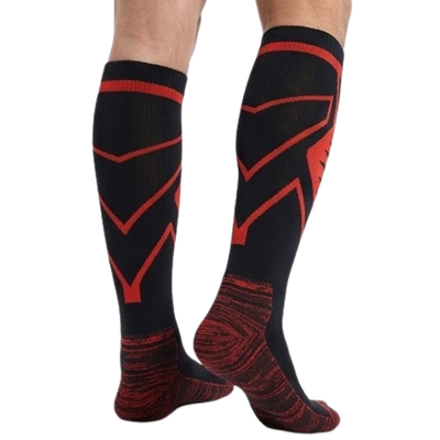 Water-repellent long socks