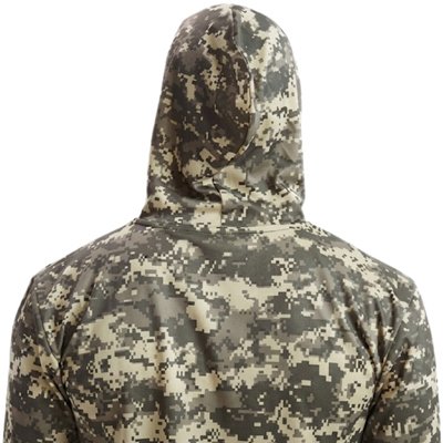 Camouflage sun hoodie