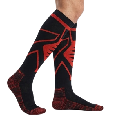 Water-repellent long socks