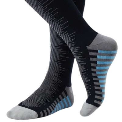 Water-repellent long socks