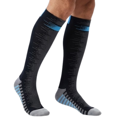Water-repellent long socks