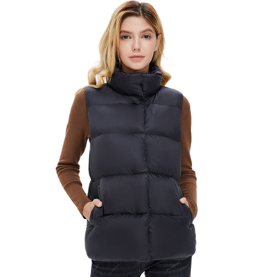 Winter down vest woman