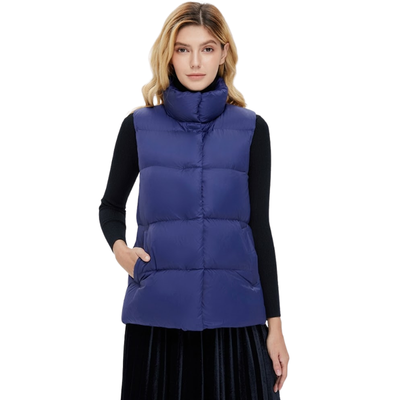 Winter down vest woman