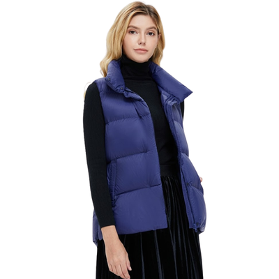 Winter down vest woman
