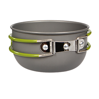 Nesting camping pots and pans