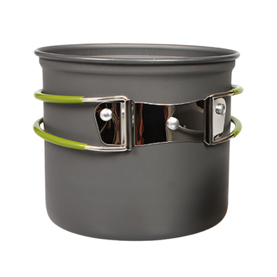 Nesting camping pots and pans