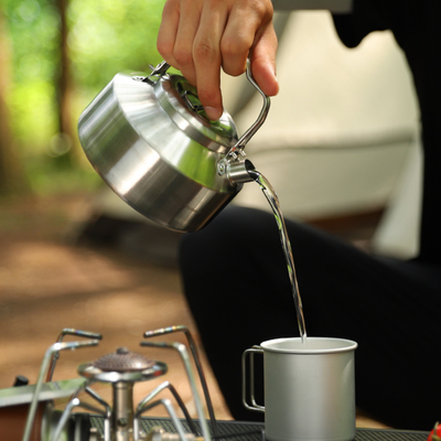 Portable pots and pans for camping