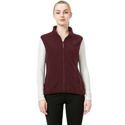 Fleece gilet womens hiking