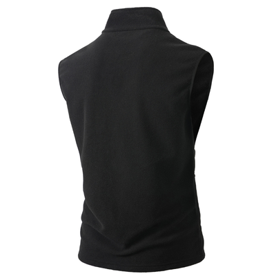 Mens fleece gilet zip up