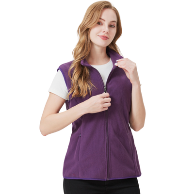 Fleece gilet womens hiking