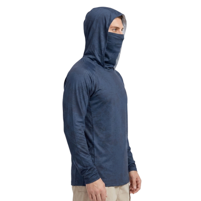 Sun hoodie with neck gaiter