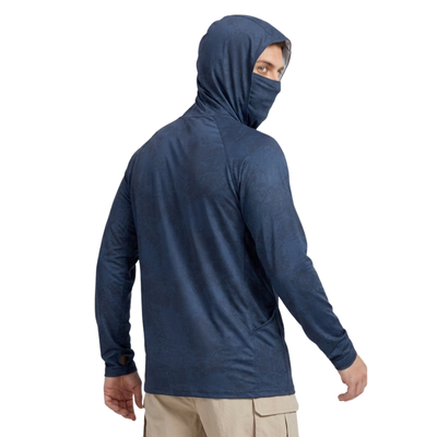 Sun hoodie with neck gaiter