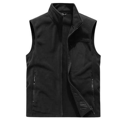 Mens fleece gilet full zip