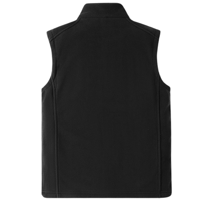 Mens fleece gilet with pockets