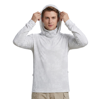 Sun hoodie with neck gaiter