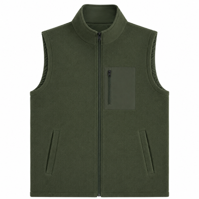 Mens fleece gilet windproof