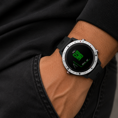 Waterproof gps watch