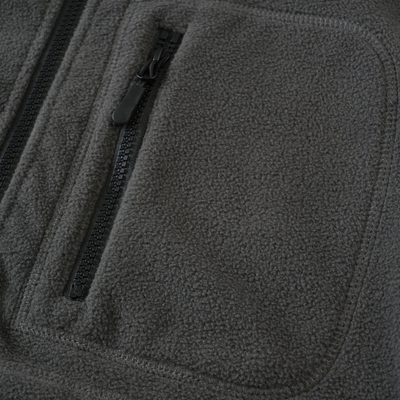Mens fleece gilet zip up