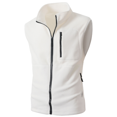 Mens fleece gilet zip up