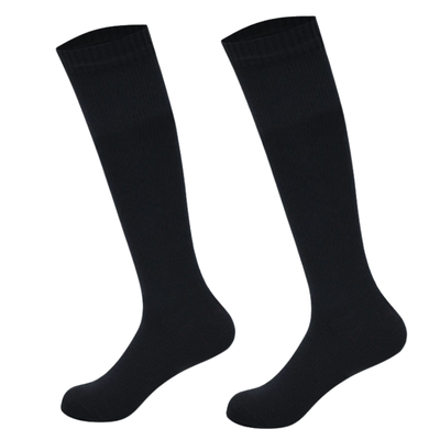 Water-repellent long socks
