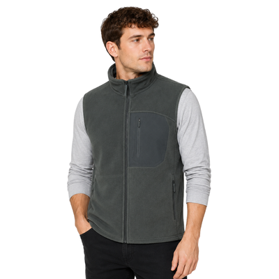 Fleece vest for walking