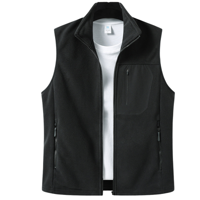 Mens fleece gilet full zip