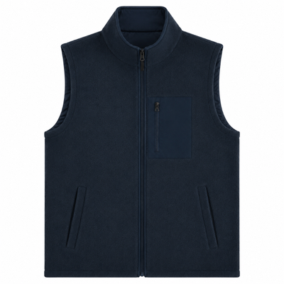 Mens fleece gilet windproof