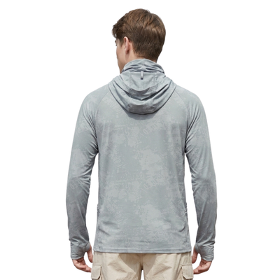 Sun hoodie with neck gaiter
