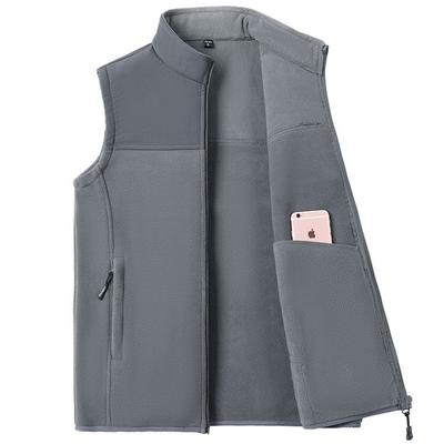 Mens fleece gilet soft