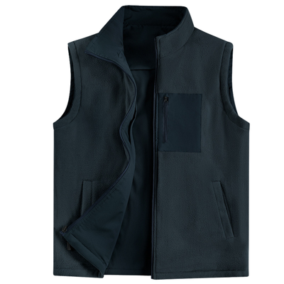 Mens fleece gilet windproof