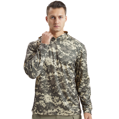 Camouflage sun hoodie