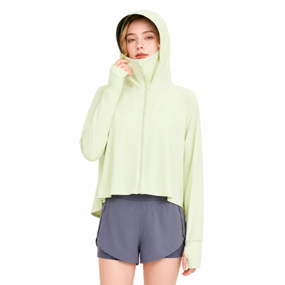 Sun protection hoodie women