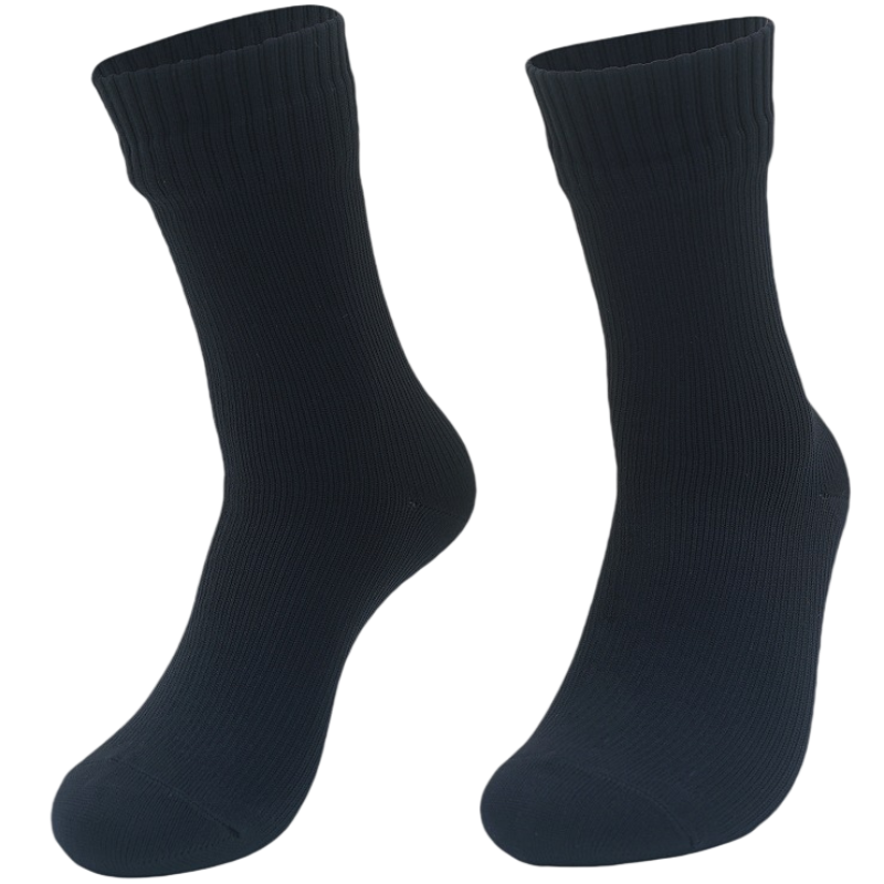 Black waterproof socks