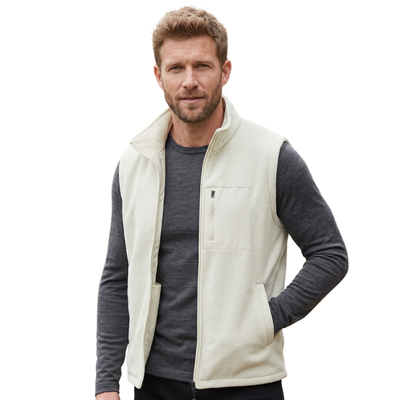 Mens fleece gilet windproof
