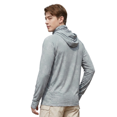 Sun hoodie with neck gaiter