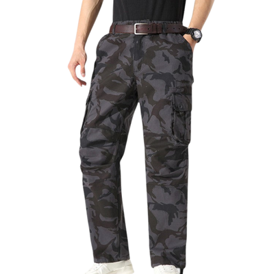 Camouflage combat trousers mens